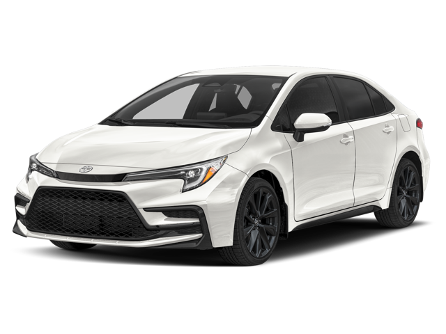 The Toyota Corolla se trim.