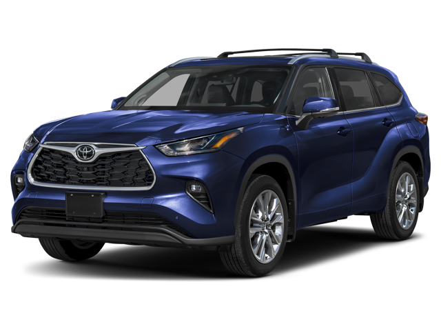 The toyota highlander limited trim.