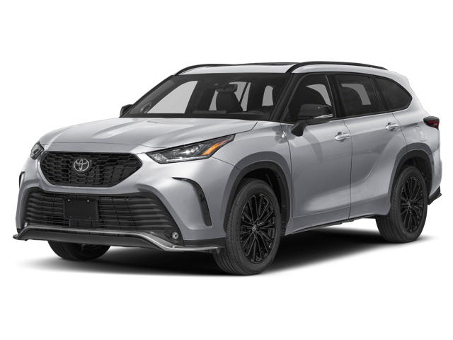 The toyota highlander Highlander XSE trim.