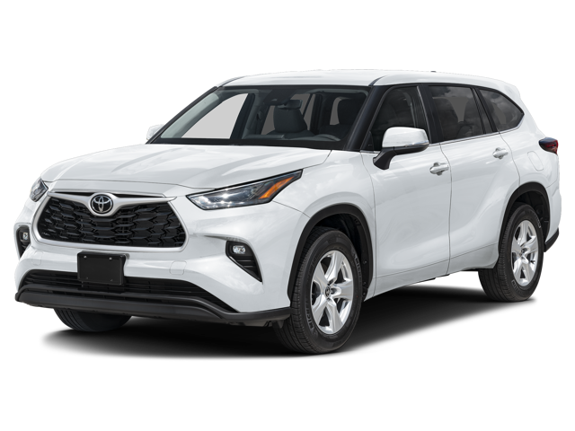 The toyota highlander le trim.