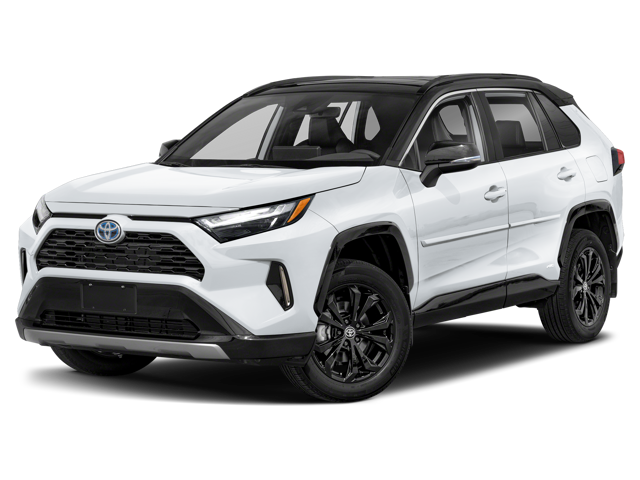 The toyota rav4 hybrid xse trim.