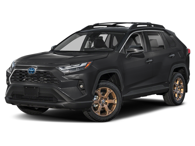The toyota rav4 hybrid Hybrid Woodland Edition trim.