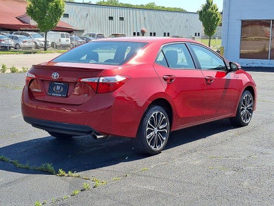 2016 Toyota Corolla 4dr Sdn Man S Plus (Natl)