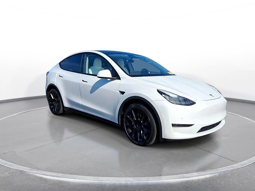 Used 2021 Tesla Model Y Long Range with VIN 5YJYGDEE6MF081037 for sale in Washington Court House, OH