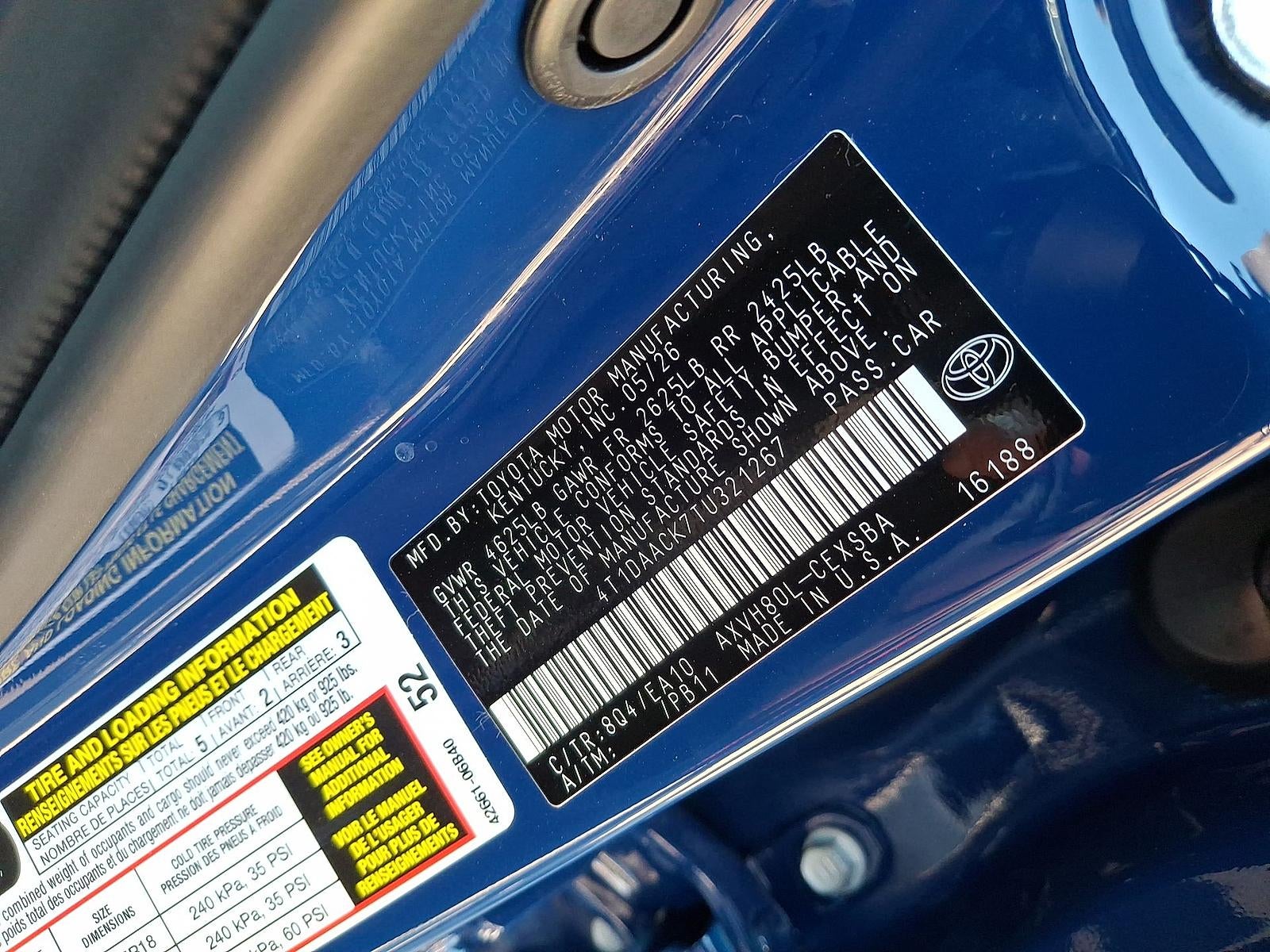 2026 Toyota Camry SE