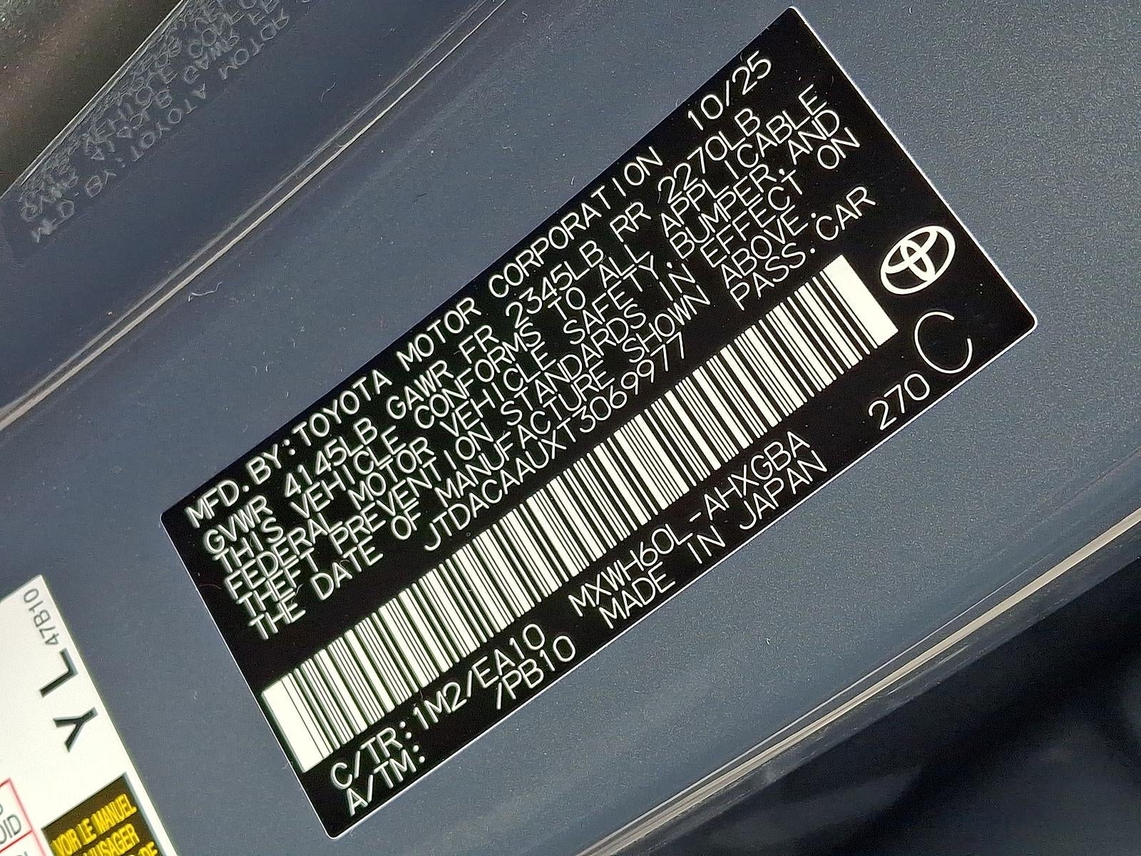 2026 Toyota Prius XLE