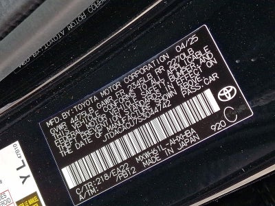 2025 Toyota Prius Plug-in Hybrid XSE Premium