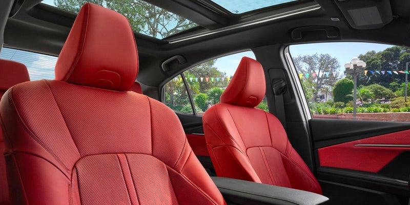 The interior design of the camry.