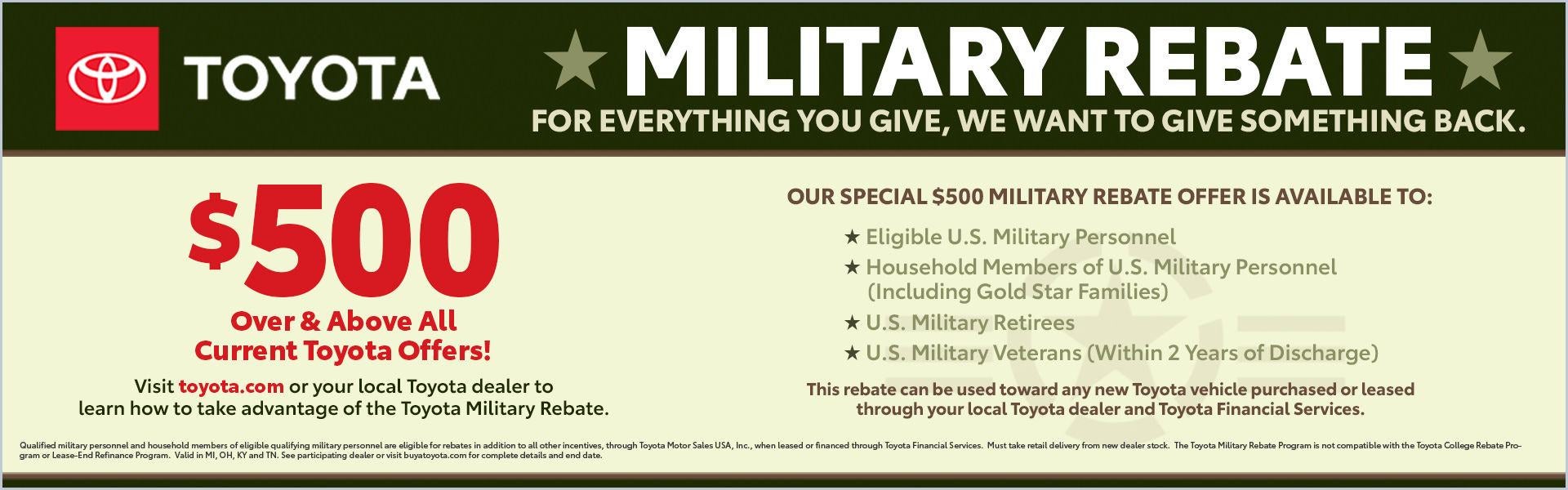 Toyota, Military