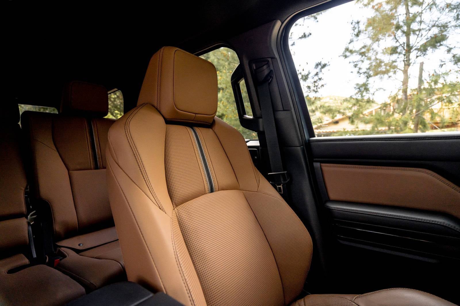 The interior design of the 4runner.