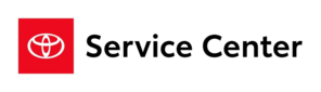 Toyota Badge Stating "Service Center"